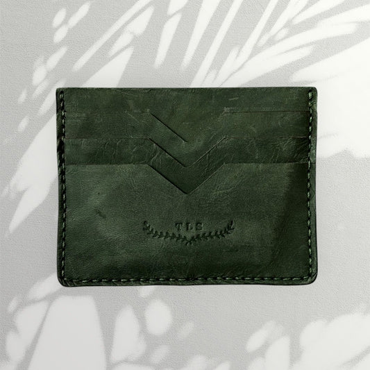 TLS V-Cut Cardholder 'Forest Green'