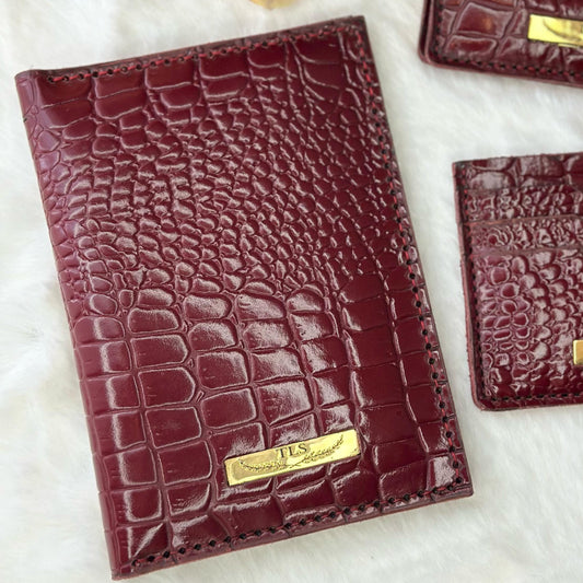 TLS Passport Cover 'Burgundy'